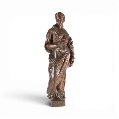 Auktion 160<br>ALLEGORISCHE FRAUENFIGUR (WOHL ALLEGORIE DER FRUCHTBARKEIT)