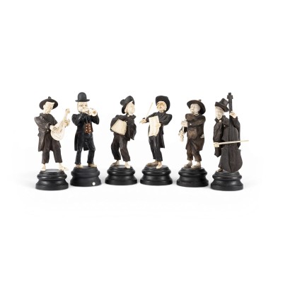 Picture KONVOLUT VON SECHS MUSIKANTENFIGUREN*