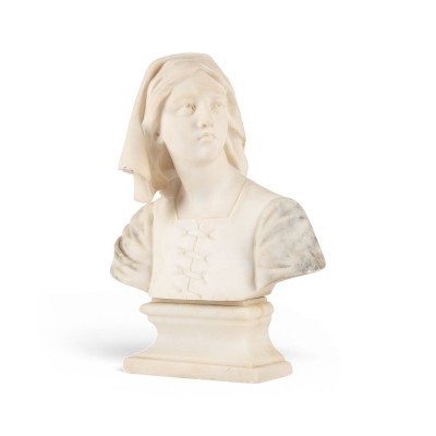 Auktion 160<br>BÜSTE EINER JUNGEN FRAU (WOHL JEANNE D'ARC)