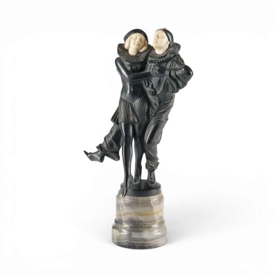 Auktion 160<br>TANZENDE NARREN (PIERROT UND COLUMBINE)*