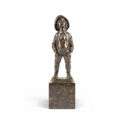 Auction 160<br>STEHENDER FISCHERJUNGE