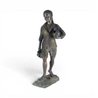 Auction 160<br>GROSSER FISCHERJUNGE MIT KRÜGEN (SCUGNIZZO)