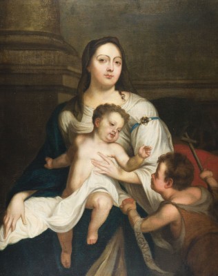 Auction 160<br>MADONNA MIT KIND UND DEM JOHANNESKNABEN