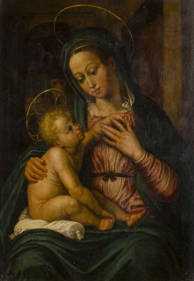 Auktion 160<br>MADONNA MIT KIND