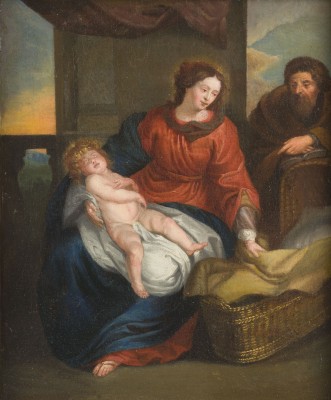 Auktion 160<br>DIE HEILIGE FAMILIE