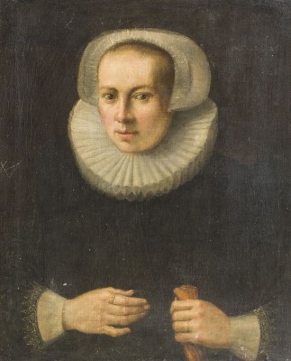 Auction 160<br>HALBFIGURENBILDNIS EINER DAME