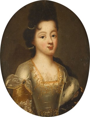 Auktion 160<br>PORTRAIT EINER DAME, VREMUTLICH EINER FRANZÖSISCHEN PRINZESSIN