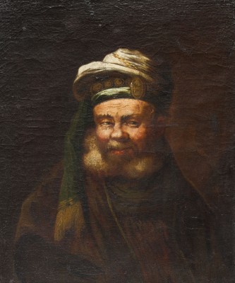 Auktion 160<br>PORTRAIT EINES ORIENTALEN MIT TURBAN
