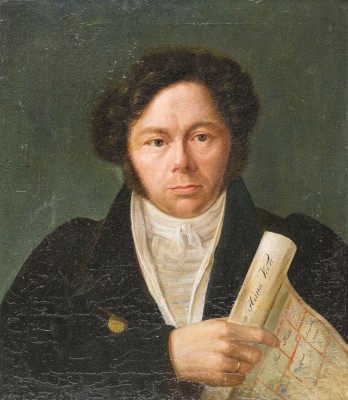 Auktion 160<br>HALBFIGURENBILDNIS DES ARCHITEKTEN OTTO FRIEDRICH WILHELM VON GLOEDEN