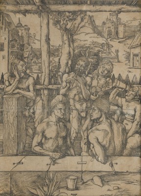 Bild 'DAS MÄNNERBAD' (UM 1496/98)