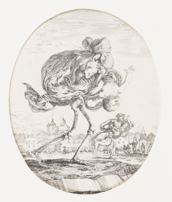 Picture 'DER TOD ENTFÜHRT EINEN SÄUGLING' (UM 1648)