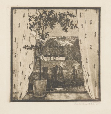 Bild 'VOR FEIERABEND' (1899)