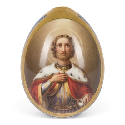 Bild FEINES OSTEREI MIT DEM HEILIGEN ALEXANDER NEWSKI