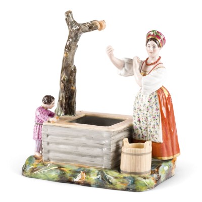 Auction 161<br>FRAU MIT EINEM KIND AM BRUNNEN