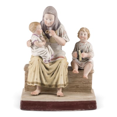 Auktion 161<br>FIGURENGRUPPE 'BAUERNFAMILIE'