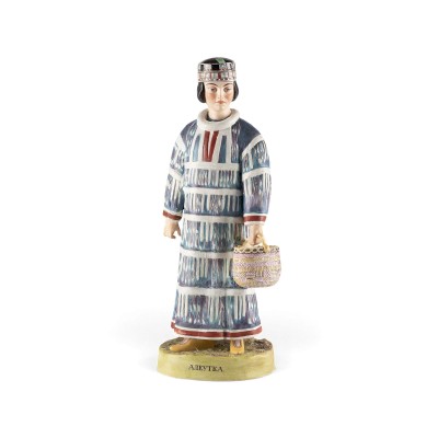 Auktion 161<br>FIGUR 'ALEUTIN' AUS DER SERIE 'VÖLKER RUSSLANDS'