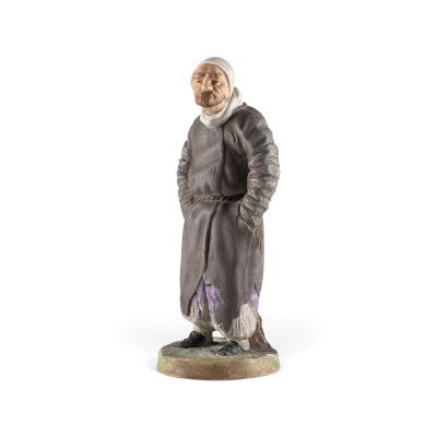 Auktion 161<br>FIGUR 'PLJUSCHKIN' AUS DER SERIE ZUM ROMAN VON N.W. GOGOL 'TOTE SEELEN'