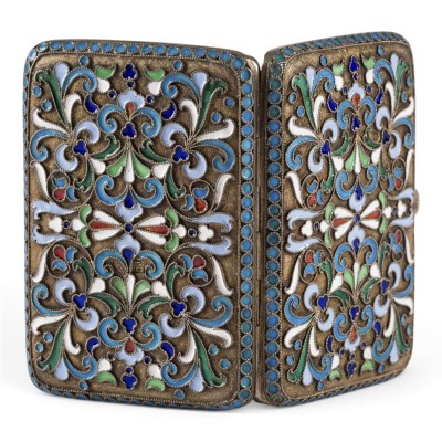 Picture CLOISONNÉ-EMAIL-ETUI