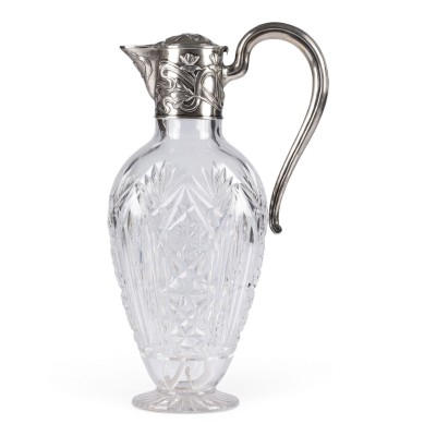 Bild JUGENDSTIL-KARAFFE MIT FLORALDEKOR