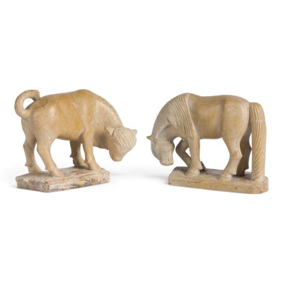 Auction 161<br>PAAR TIERFIGUREN
