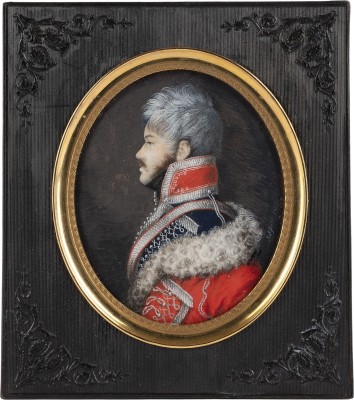 Picture PORTRÄTMINIATUR: FÜRST MICHAIL ILLARIONOWITSCH GOLENISCHTSCHEW-KUTUSOW (1745-1813)