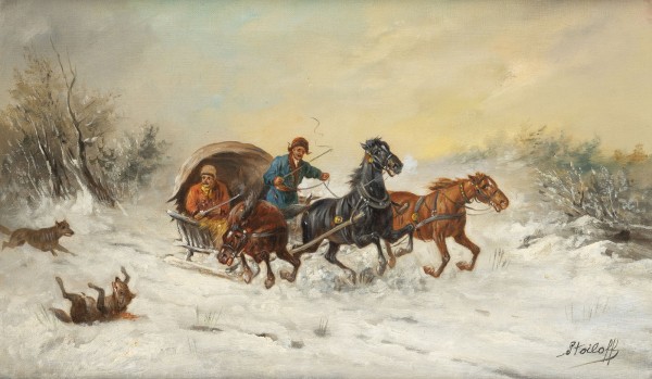 Bild TROIKA IM WINTER