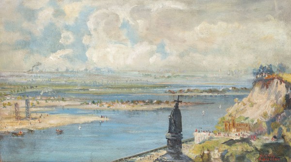 Bild ANSICHT VON DENKMAL DES HEILIGEN WLADIMIR AM DNEPR IN KIEW