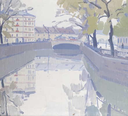 Picture 'GRIBOJEDOW-KANAL (NACH DEM REGEN)'