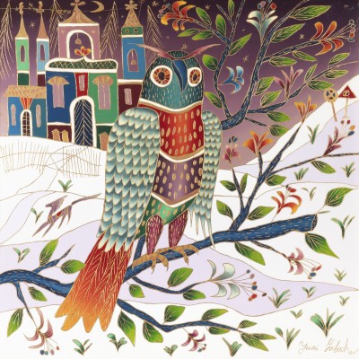 Picture 'EULE IM WINTER'