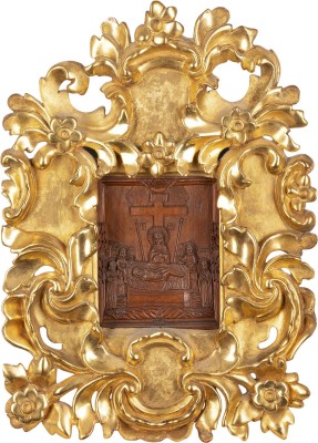 Picture GERAHMTE IKONE MIT DER GRABLEGUNG CHRISTI