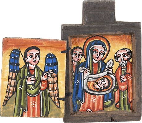 Picture KOPTISCHES DIPTYCHON MIT DER ANBETUNG CHRISTI