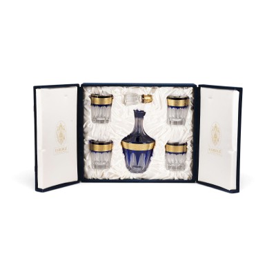 Auktion 161<br>FABERGÉ 'ZAR WHISKY-SET' IM ORIGINALKASTEN