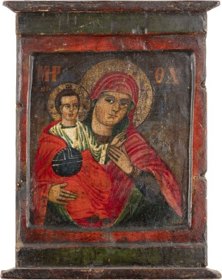 Bild MITTELTEIL EINES TRIPTYCHONS MIT DER GOTTESMUTTER