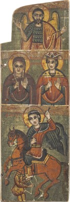 Picture FLÜGEL EINES TRIPTYCHONS MIT AUSGEWÄHLTEN HEILIGEN