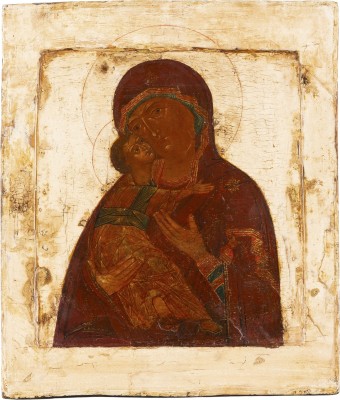 Picture IKONE MIT DER GOTTESMUTTER VON WLADIMIR (WLADIMIRSKAJA)