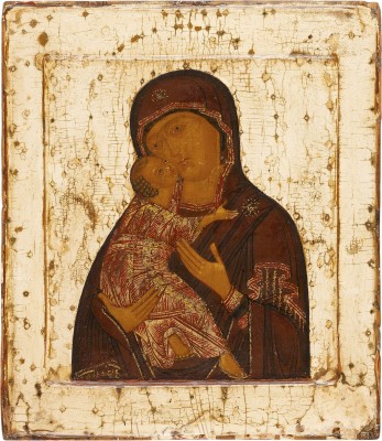 Picture FEINE IKONE MIT DER GOTTESMUTTER VON WLADIMIR (WLADIMIRSKAJA)