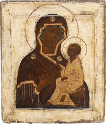 Picture IKONE MIT DER GOTTESMUTTER VON TICHWIN (TICHWINSKAJA)