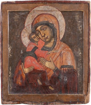 Picture IKONE MIT DER GOTTESMUTTER VON WLADIMIR (WLADIMIRSKAJA)