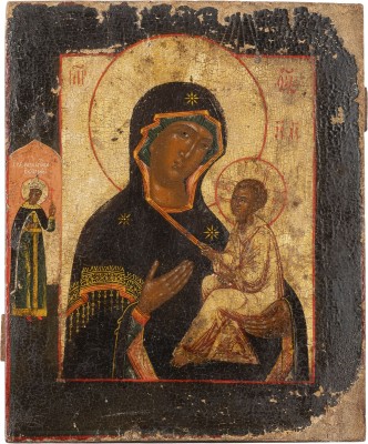 Bild IKONE MIT DER GOTTESMUTTER VON TICHWIN (TICHWINSKAJA)
