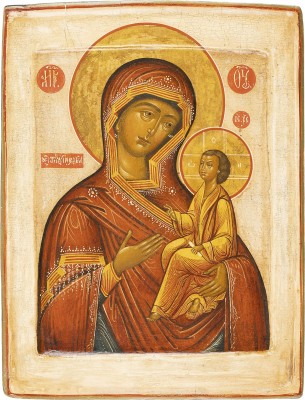 Bild IKONE MIT DER GOTTESMUTTER VON TICHWIN (TICHWINSKAJA)