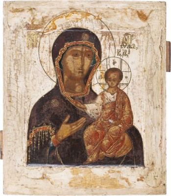 Bild IKONE MIT DER GOTTESMUTTER VON SMOLENSK (SMOLENSKAJA)