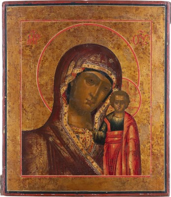 Picture IKONE MIT DER GOTTESMUTTER VON KASAN (KASANSKAJA)