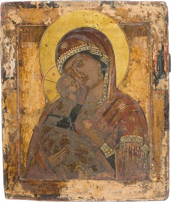 Picture IKONE MIT DER GOTTESMUTTER VON WLADIMIR (WLADIMIRSKAJA)
