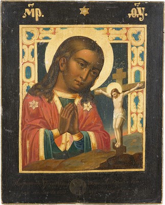 Picture IKONE MIT DER GOTTESMUTTER ACHTYRSKAJA (VON ACHTYRKA)