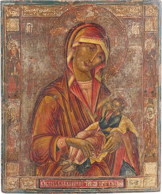Picture IKONE MIT DER STILLENDEN GOTTESMUTTER (MLEKOPITATELNITSA)