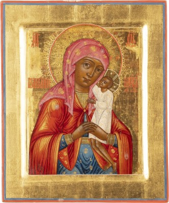 Picture KLEINE IKONE MIT DER GOTTESMUTTER 'AUFFINDEN DER VERLORENEN'