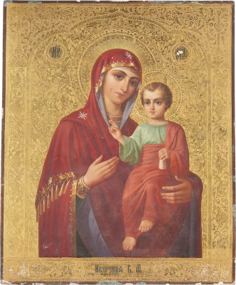 Picture MONUMENTALE IKONE MIT DER GOTTESMUTTER 'IWERSKAJA'