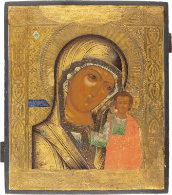 Picture IKONE MIT DER GOTTESMUTTER VON KASAN (KASANKSKAJA)