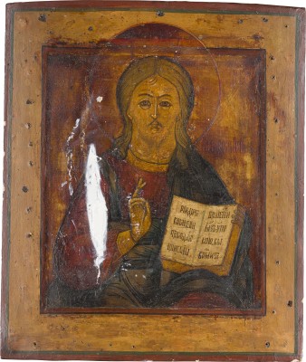 Picture IKONE MIT CHRISTUS PANTOKRATOR