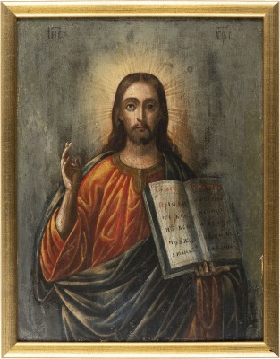 Picture GROSSE IKONE MIT CHRISTUS DEM WELTENHERRSCHER